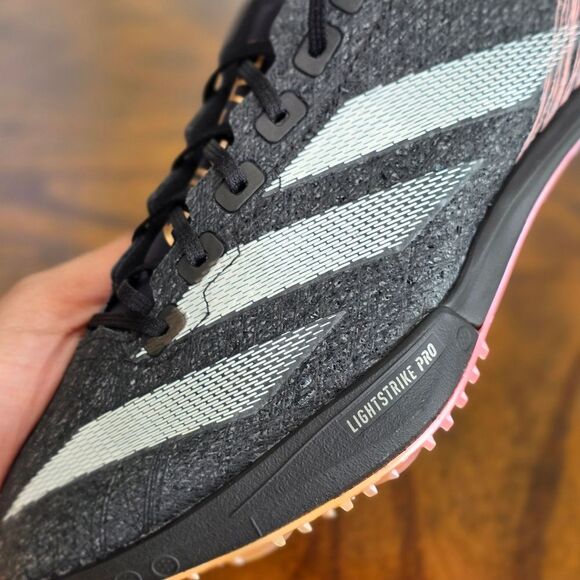 Adidas Adizero Prime SP 3 Strung Track & Field Spikes Men's 9 Black Grey IG4330 - Picture 8 of 16